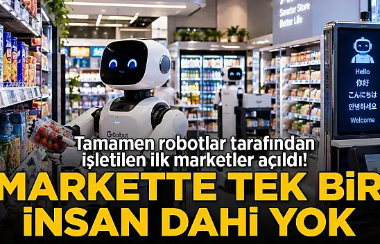 Bu marketlerde kasiyer yok, çalışan yok: Marketleri artık robotlar işletiyor