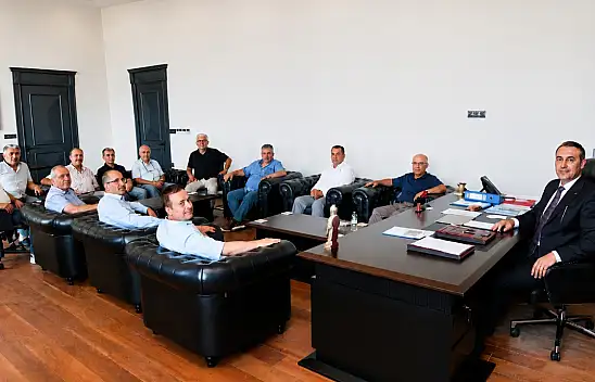 Denizli Ağrılılar Derneği'nden İl Müdürü Ertuğrul Yıldırım'a hayırlı olsun ziyareti