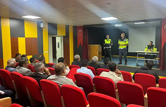 Diyadin'de okul servislerine kapsamlı kontroller yapıldı