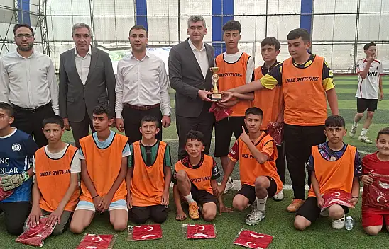 Diyadin'de Yaz Kur'an Kursları Futbol Turnuvası sona erdi