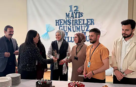Diyadin Devlet Hastanesi'nde hemşireler günü programı düzenlendi