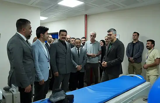 Diyadin Devlet Hastanesi'nde iki yeni cihaz hizmete alındı