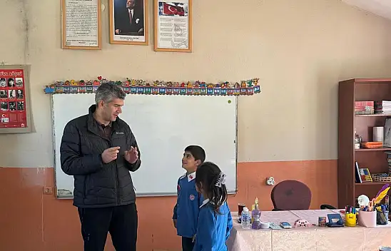 Diyadin Kaymakamı Korkusuz okulları ve köyleri ziyaret etti