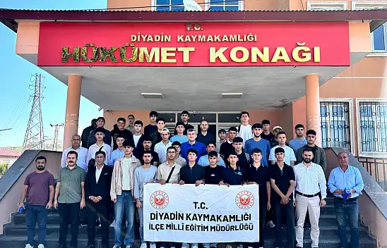 Diyadinli öğrenciler tarih yolculuğuna uğurlandı
