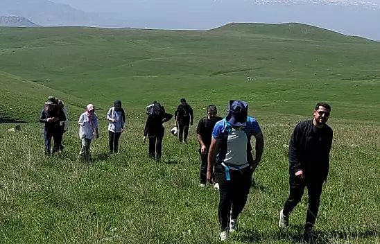 Doğaseverlerin bu haftaki rotası Göze Yaylası oldu
