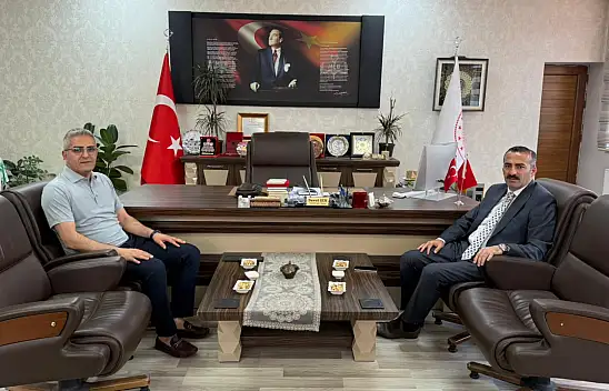 Doğubayazıt Başsavcısı Eren Öztaş'tan veda ziyareti