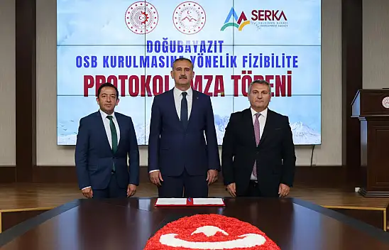 Doğubayazıt OSB için ilk adım atıldı: Fizibilite süreci başladı