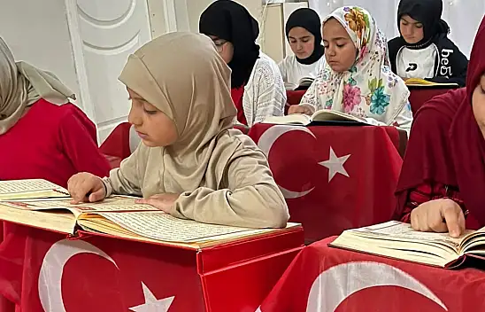 Doğubayazıt'ta ADEM öğrencileri 15 Temmuz ruhunu yaşattı
