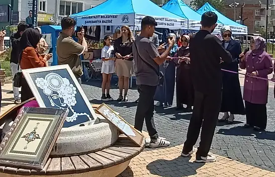 Doğubayazıt'ta kültür ve el emeği buluşması yoğun ilgi gördü