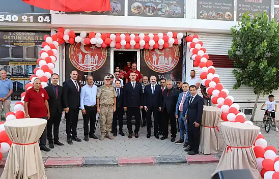 Doğubayazıt'ta Şehit ve Gazi Aileleri Derneği açıldı