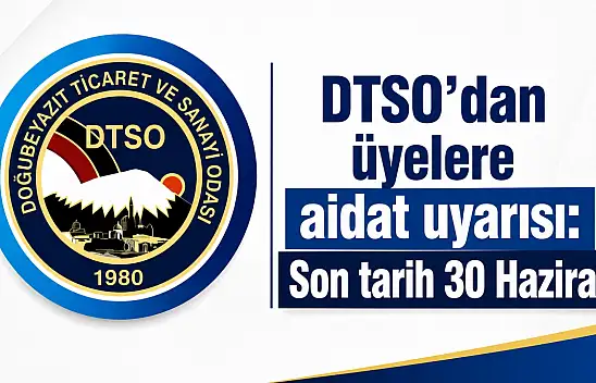 DTSO'dan üyelere aidat uyarısı: Son tarih 30 Haziran