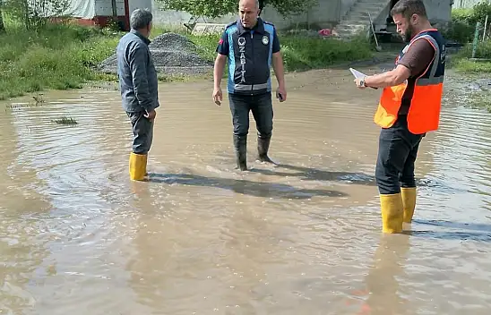 Eleşkirt'te hasar tespit çalışmaları başladı