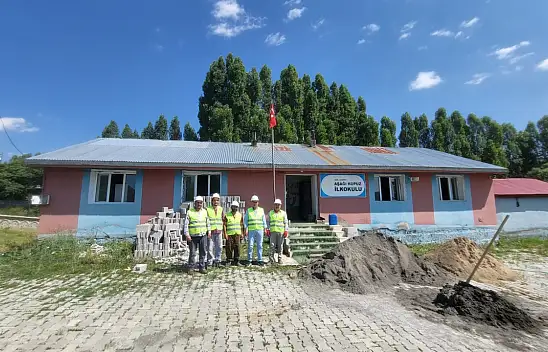 Eleşkirt'te köy okulları yeni eğitim yılına hazırlanıyor