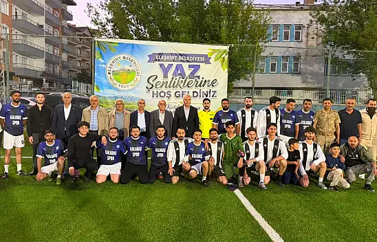 Eleşkirt'te Yaz Şenlikleri ilk gece maçıyla başladı