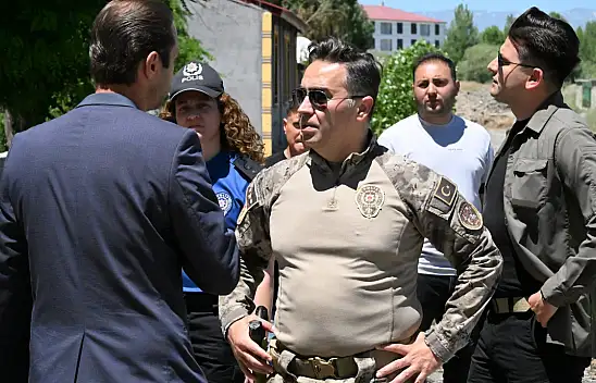 Emniyet Müdürü Önder'den Millet Bahçesi'nde güvenlik denetimi