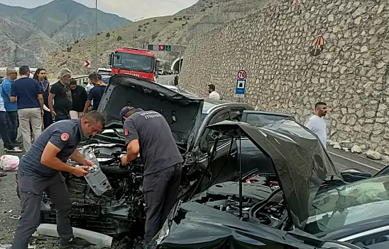 Erzurum-Artvin kara yolunda korkutan kaza