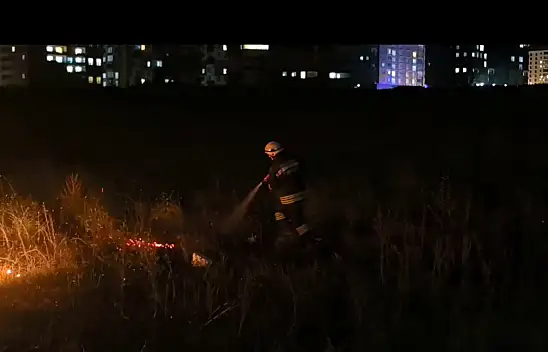 Erzurum'da aynı bölgede ikinci yangın paniği