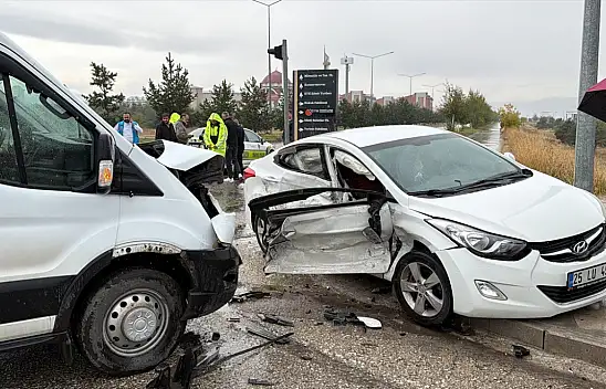 Erzurum'da üniversite yerleşkesinde kaza! 3 kişi yaralandı