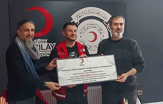 Erzurumlu hanımlardan Gazze'ye umut eli