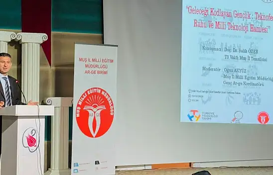 Geleceği Kodlayan Gençlik: Teknofest Ruhu ve Milli Teknoloji Hamlesi Programı Muş'ta Gerçekleştirildi