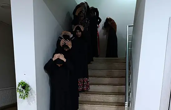 Hafızlık öğrencileri deprem alarmıyla harekete geçti!
