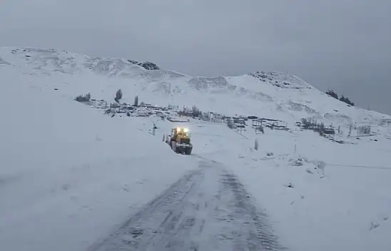 Iğdır'da kar esareti sona erdi