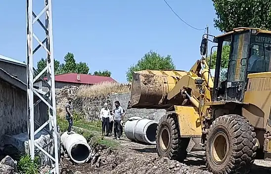İl Özel İdaresi köylerin altyapısını güçlendirmeye devam ediyor