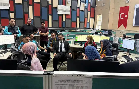 İl Sağlık Müdürü Acu'dan Gamer 112 İstasyonu'na ziyaret