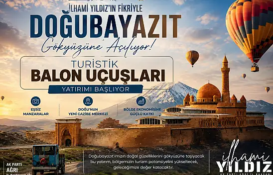 İlhami Yıldız: 'Doğubayazıt'ı gökyüzüyle buluşturacağız'