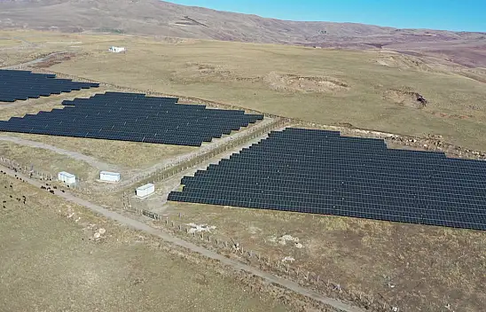 Karın eksik olmadığı Ağrı güneş enerjisinde öne çıkıyor