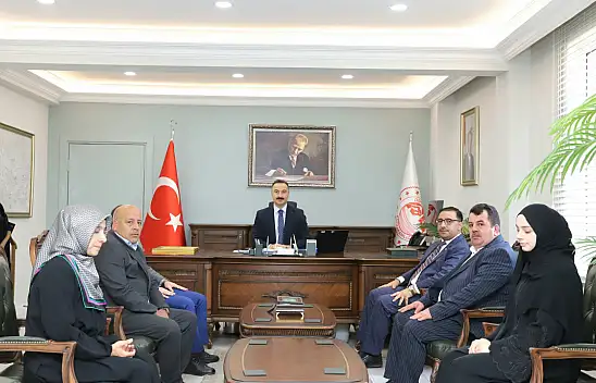 Kaymakam Ayvat din görevlilerini makamında ağırladı