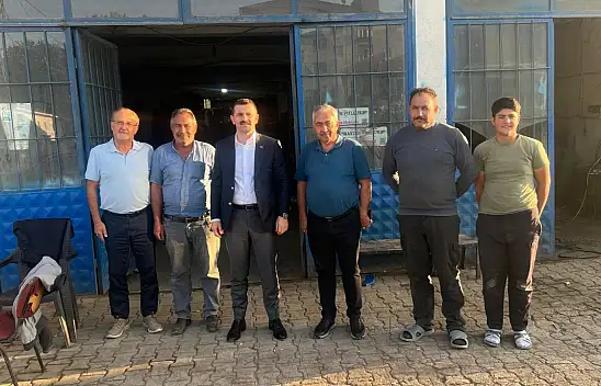 Kaymakam Coşkun Tutak esnafıyla buluştu