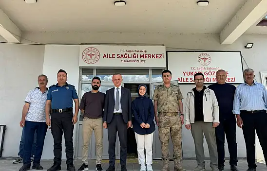 Kaymakam Erkan Minuz'dan köylerde yoğun mesai