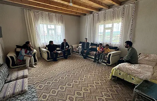 Kaymakam Korkusuz'dan Yaşar ailesine ziyaret