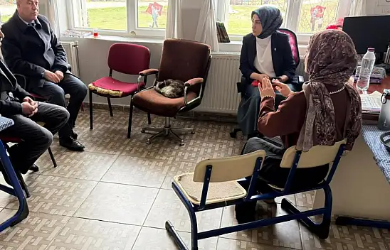 Kaymakam Kübra Baka Kılıç'tan köy okullarına ziyaret