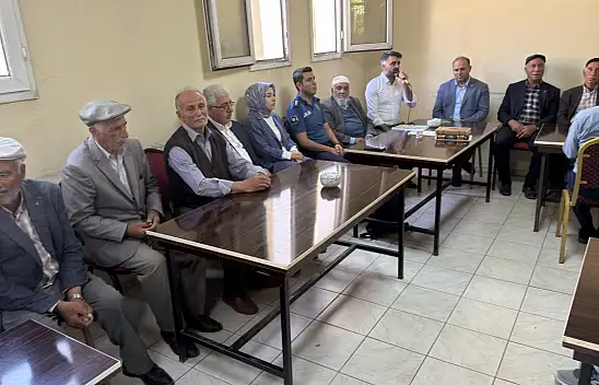 Kaymakam Kübra Baka Kılıç Yassıkaya köyüne taziye ziyareti
