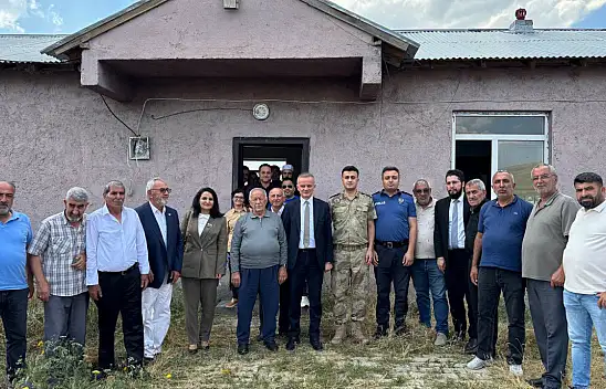 Kaymakam Minuz Ceylanlı Köyü'nde incelemelerde bulundu