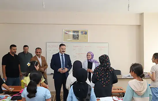 Kaymakam Mustafa Ayvat'tan ADEM 2 Aile Destek Merkezi'ne ziyaret