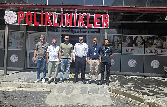Müdür Acu Patnos Ağız ve Diş Sağlığı Merkezi'nde incelemelerde bulundu