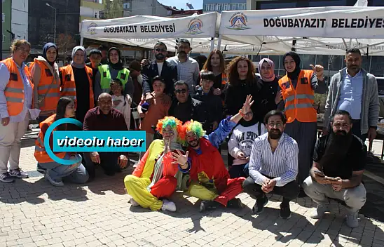 Muhammed Azam'a destek için Doğubayazıt halkı el ele verdi