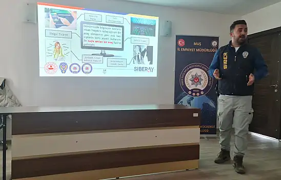 Muş'ta Siber Suçlara Karşı Farkındalık Eğitimi Düzenlendi