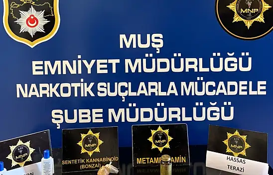 Muş'ta uyuşturucu operasyonu: 5 şüpheli yakalandı