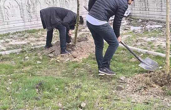 Patnos RAM'da ağaçlandırma çalışması gerçekleştirildi
