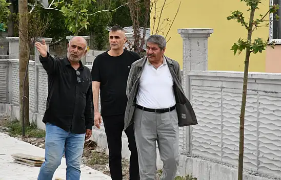 Patnos'ta Ali Ekber Değerli Mesire Alanı'nda çalışmalar hız kesmiyor