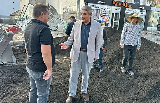 Patnos'ta Atatürk Mahallesi'nin yolları yenileniyor