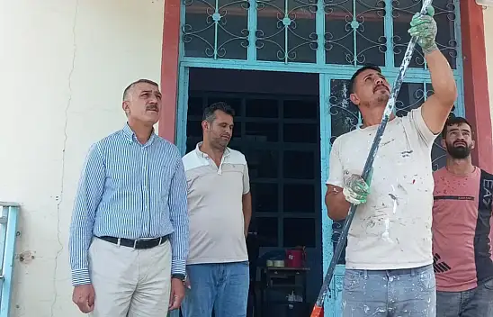 Patnos'ta okullar yeni eğitim öğretim yılına hazırlanıyor