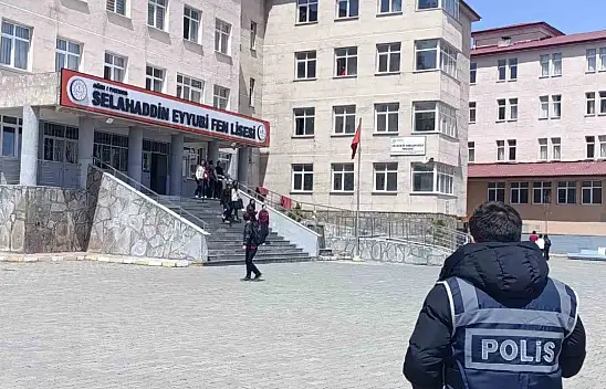 Patnos'ta okullarda güvenlik seferberliği