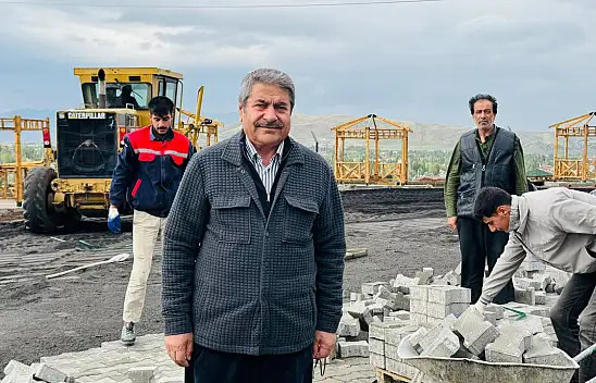 Patnos'ta Seyir Tepesi için çalışmalar sürüyor: Başkan Taşkın sahaya indi!
