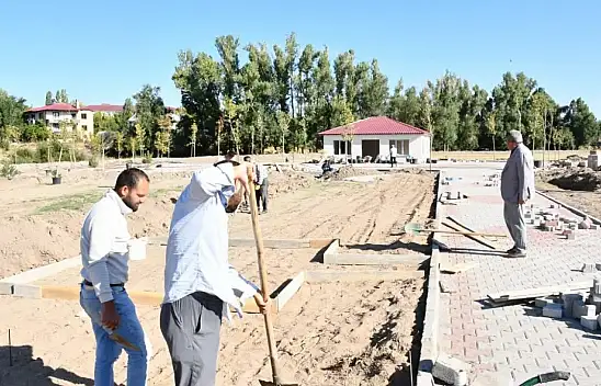 Patnos'ta yeni mesire alanı hizmete açılmak için gün sayıyor