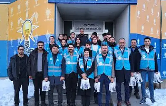 Ruken Kilerci ve Ak Gençlik'ten Ağrı'da gönülleri fetheden hareket